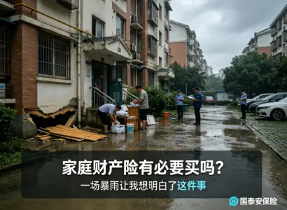 家庭财产险有必要买吗？一场暴雨让我想明白了这件事